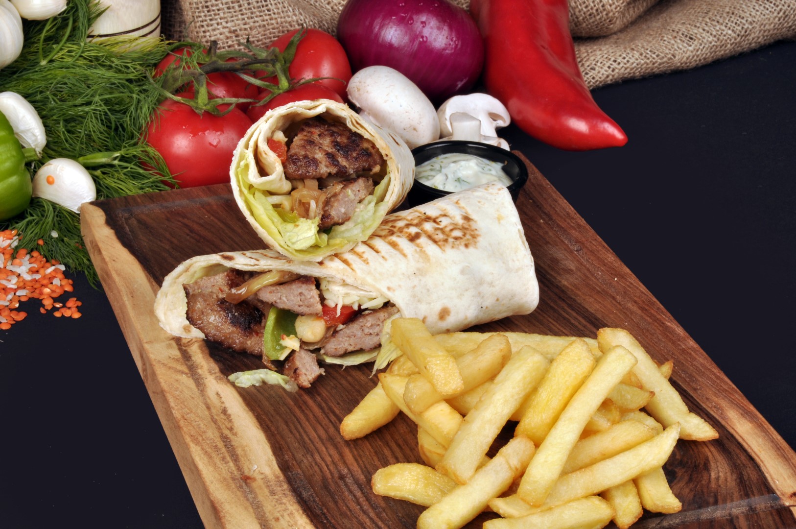 Köfte Wrap